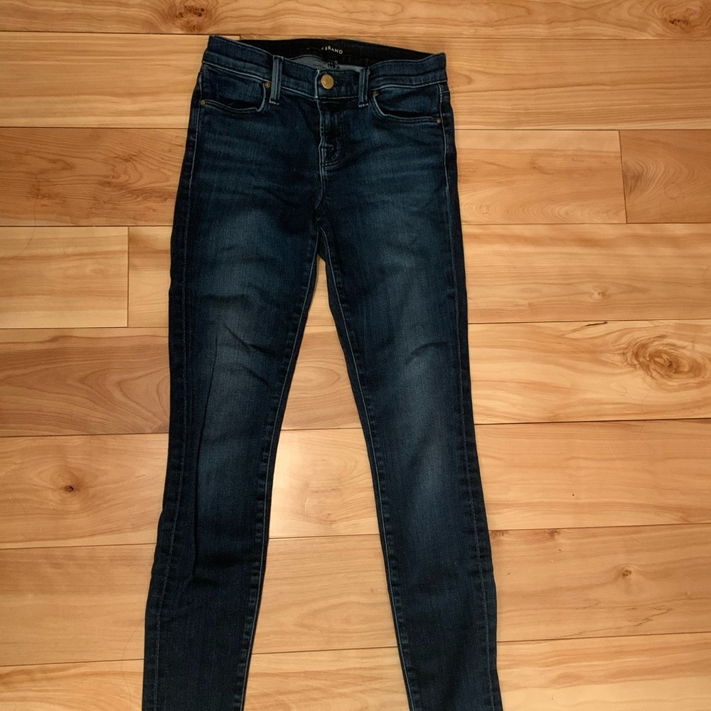 J Brand Mid Rise Skinny Jean